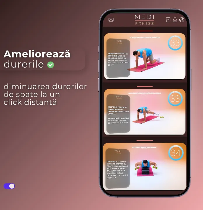 Programe de recuperare - ameliorează durerile